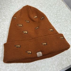 prAna WILD NOW BEANIE CEDAR BEAR Unisex Men's Hat